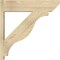 Ekena Millwork Funston Slat Rough Sawn Outlooker, Douglas Fir, 8"W x 32"D x 32"H OUT08X32X32FST06RDF - alternate 2